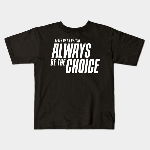 Motivational tee! Kids T-Shirt by simbamerch